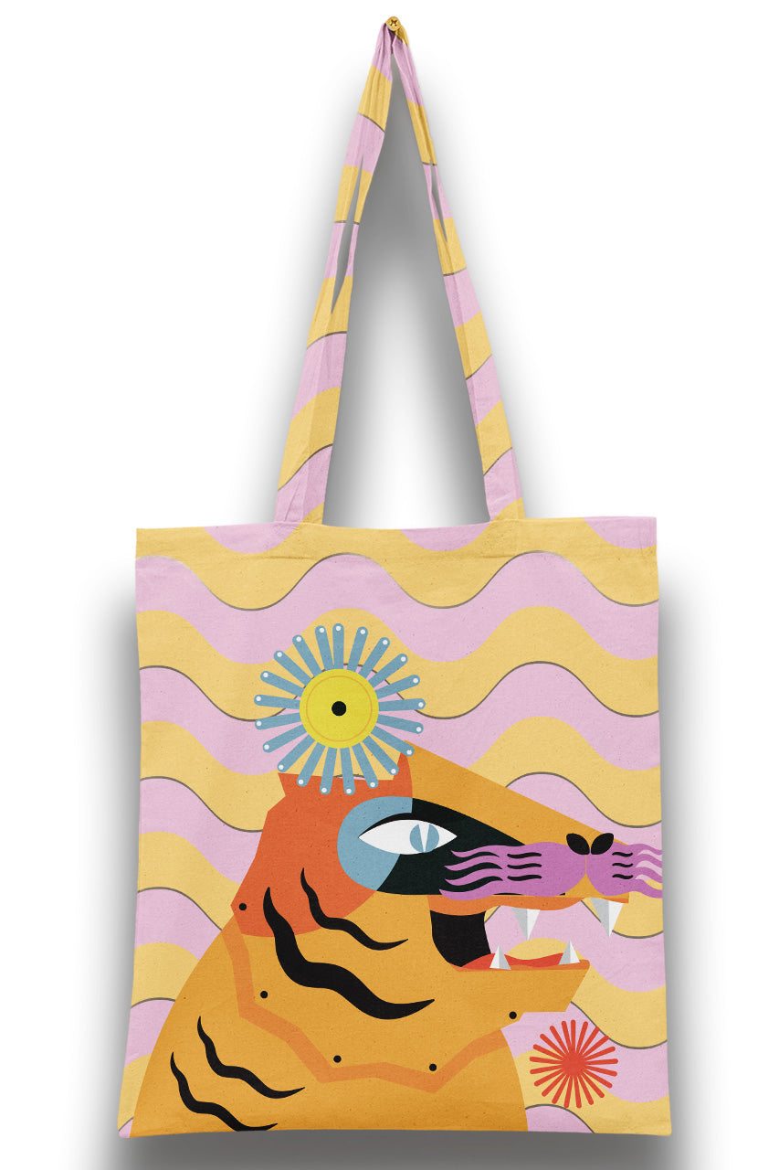 AOPT - STARNGE ANIMAL TOTE BAG