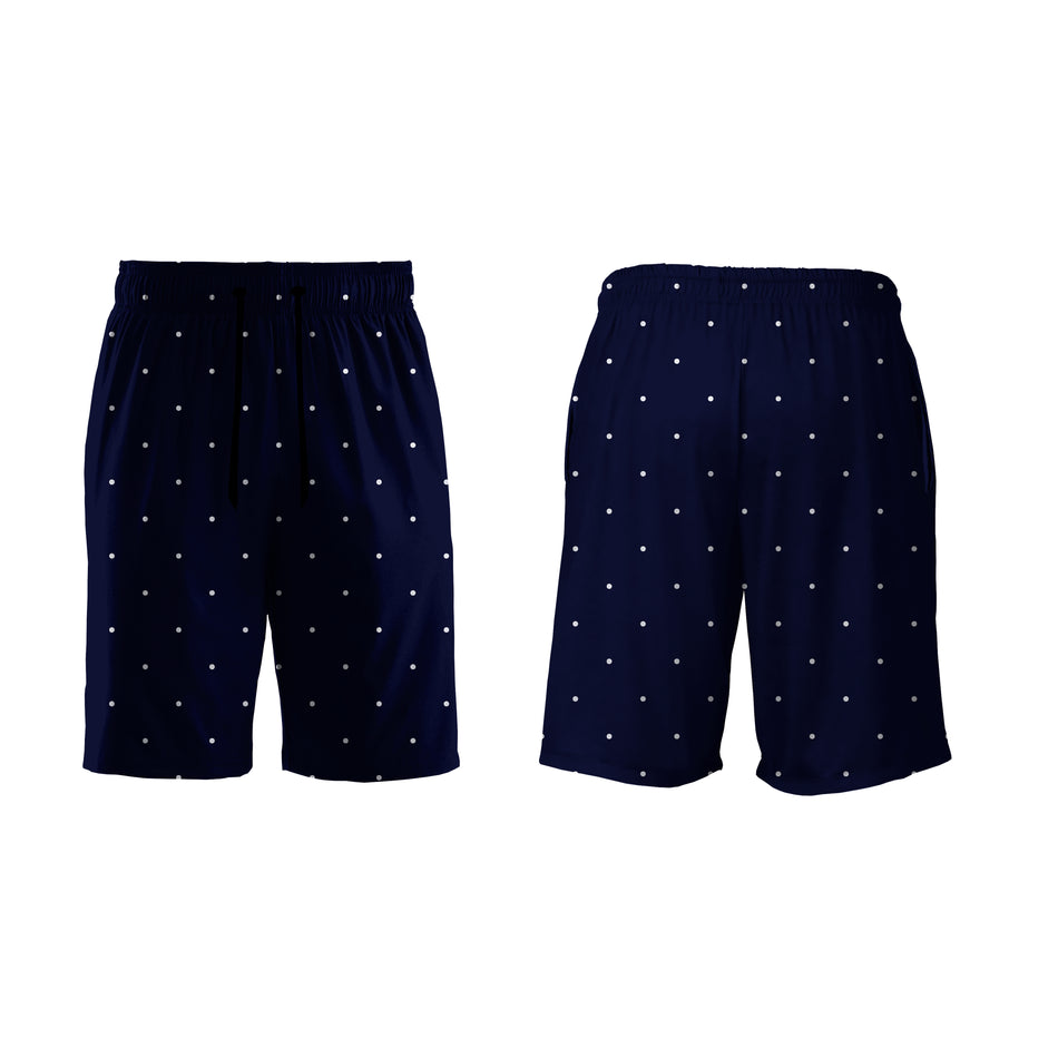 AOPS - DOTTED BLUE SHORT