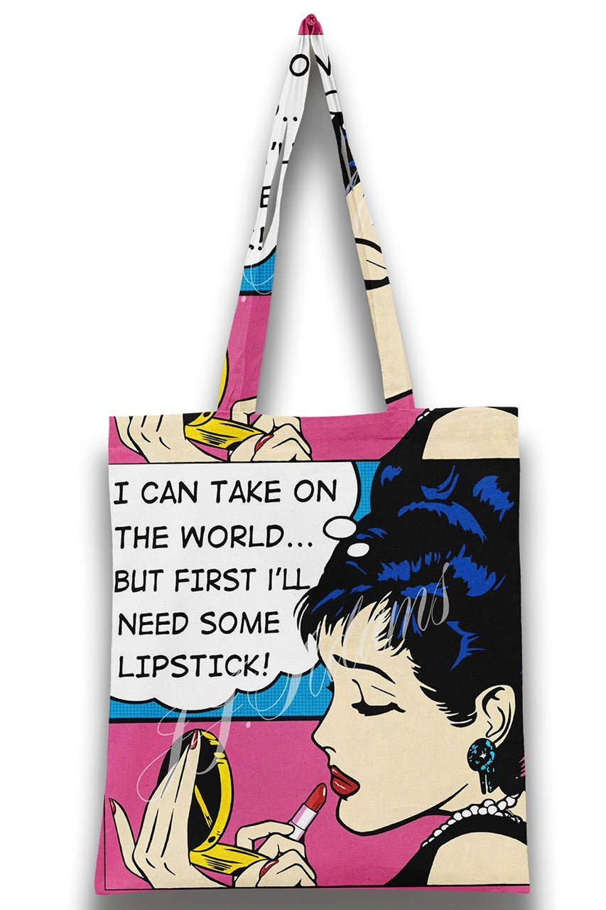 AOPT - ATTITUDE GIRL TOTE BAG