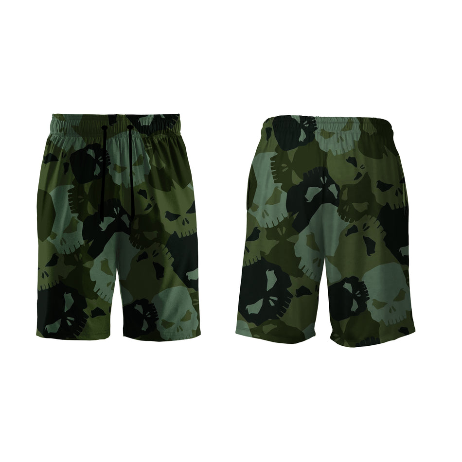 AOPS - SKULL CAMU SHORTS