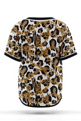 AOBS - CHEETAH GOLD BASEBALL JERSEY