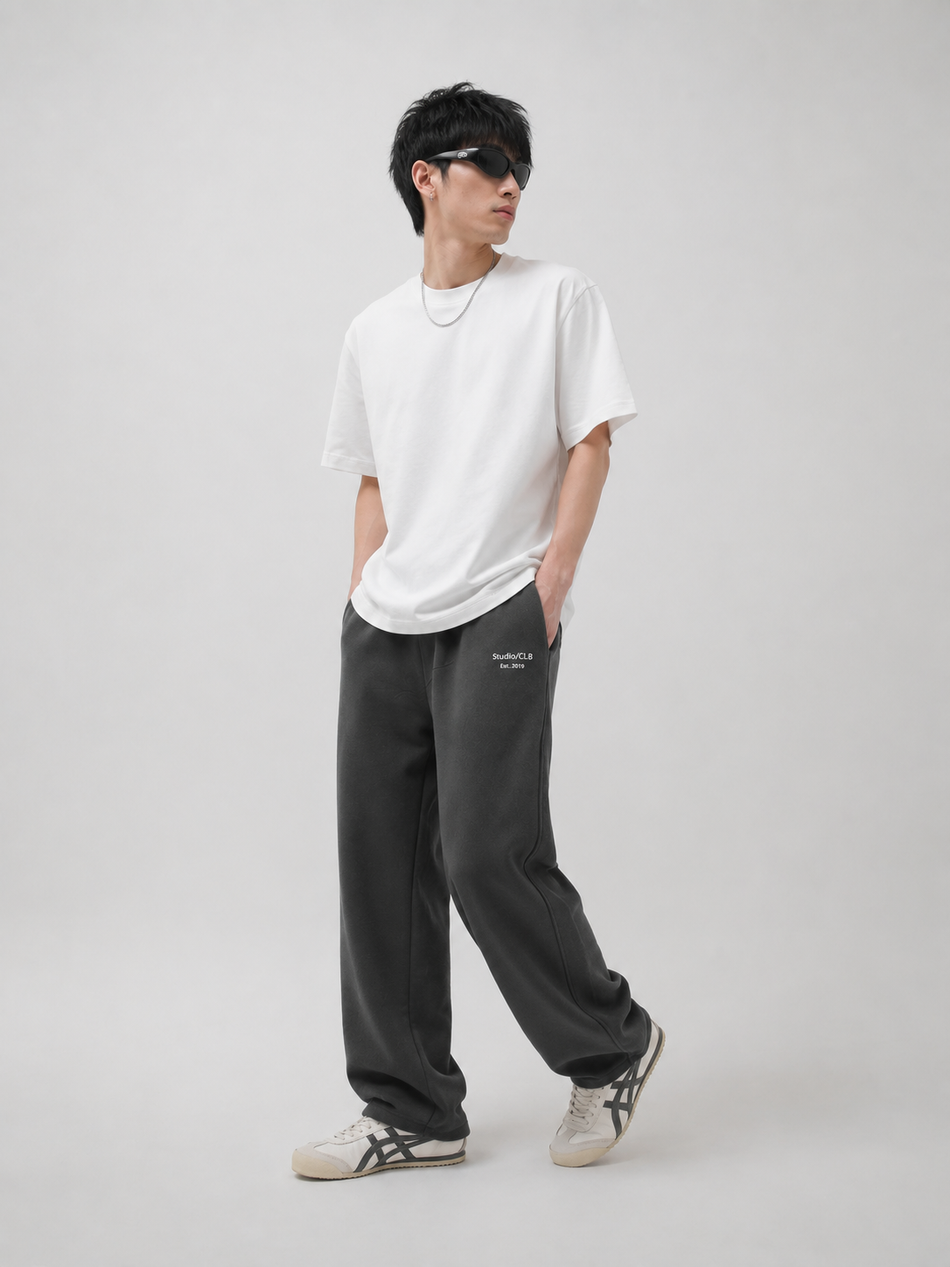 Studio Terry Trouser | Charcoal