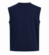 CLB Sleeveless Tee – Navy Blue