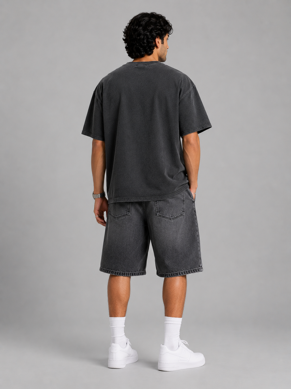 90 Minutes Oversized Tee - Vintage Charcoal