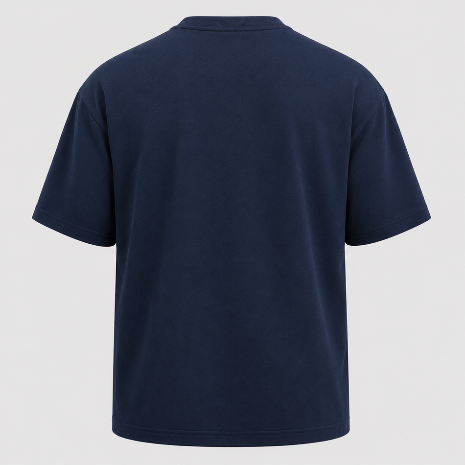 Exclusive Oversized Tee – Navy