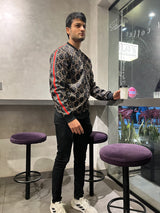 AOBJ - GCCI BLACK BOMBER JACKET