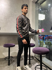 AOBJ - GCCI BLACK BOMBER JACKET
