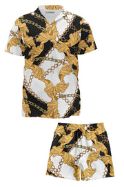 Gold Chain Summer Co-Ord Set