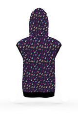AOSZH - GRAY GALAXY ZIPPER HOODIE