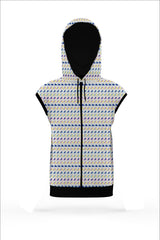 AOSZH - PYRAMIDS SLEEVELESS ZIPPER HOODIE