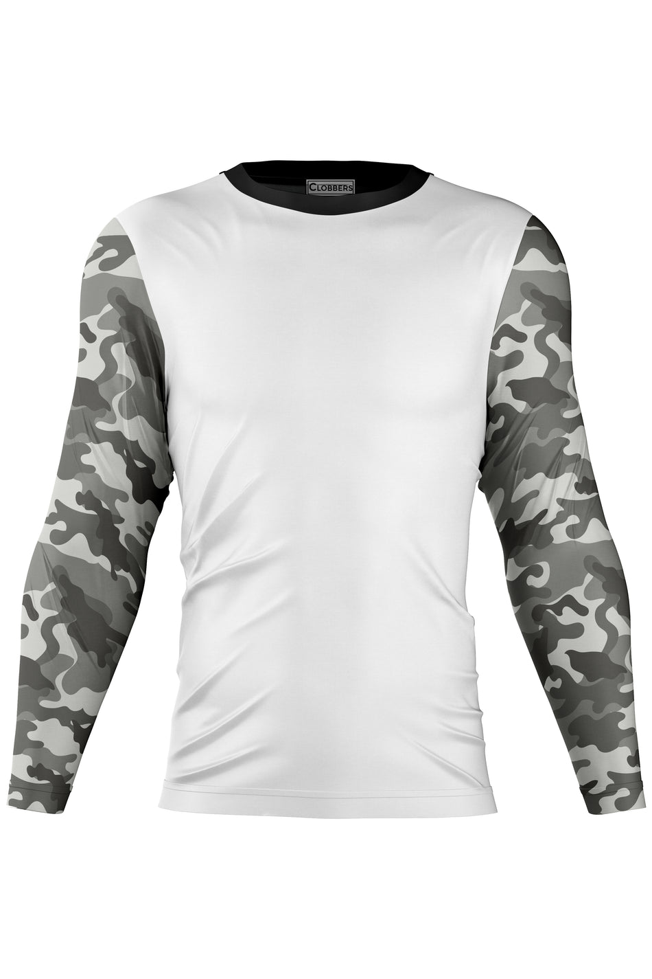 AOUTF - GREY CAMUFLAGE FULL SLEEVES TSHIRT