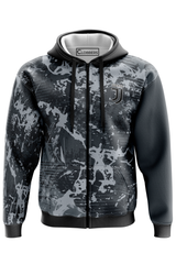 AOZH - JUVENTUS MONOCHROMATIC ZIPPER HOODIE