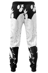 AOJP - WHITE ROSE SKULL JOGGER PANT