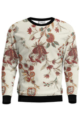 AOSS - BROWN FLORAL SWEATSHIRT