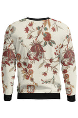 AOSS - BROWN FLORAL SWEATSHIRT