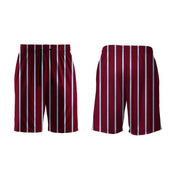 AOPS - RED VELVET STRIPES SHORT