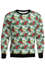 AOSS - TROPICAL FLORAL SWEATSHIRT