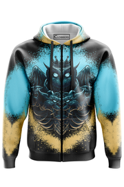 AOZH - OWL GOD ZIPPER HOODIE