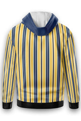 AOZH - YELLOW CHECKS ZIPPER HOODIE