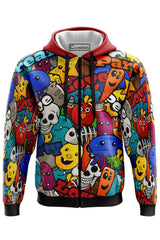 AOZH - ANIMATED ZIPPER HOODIE
