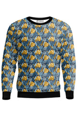 AOSS - BLUE & YELLOW LEAF SWEATSHIRT