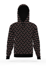 AOPH - BLACK FLORAL HOODIE