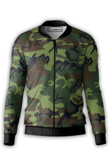 AOBJ - ARMY GREEN BOMBER JACKET