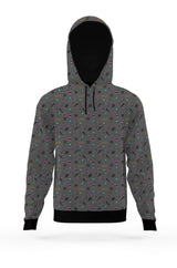 AOPH - GRAY GALAXY HOODIE