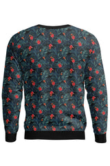 AOSS - BLUE FLORALS SWEATSHIRT