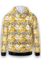 AOZP - ROSETTE ZIPPER HOODIE
