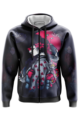 AOZH - LOVE BIRD ZIPPER HOODIE