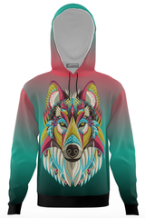 AOPH -  GEOMETRICAL WOLF HOODIE
