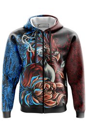 AOZH -  HAWK EYE ZIPPER HOODIE