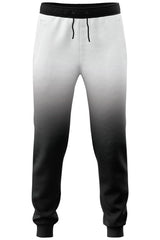 AOJP - BLACK INTO WHITE GRADIENT JOGGER PANT