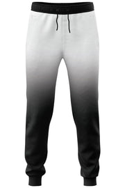 AOJP - BLACK INTO WHITE GRADIENT JOGGER PANT