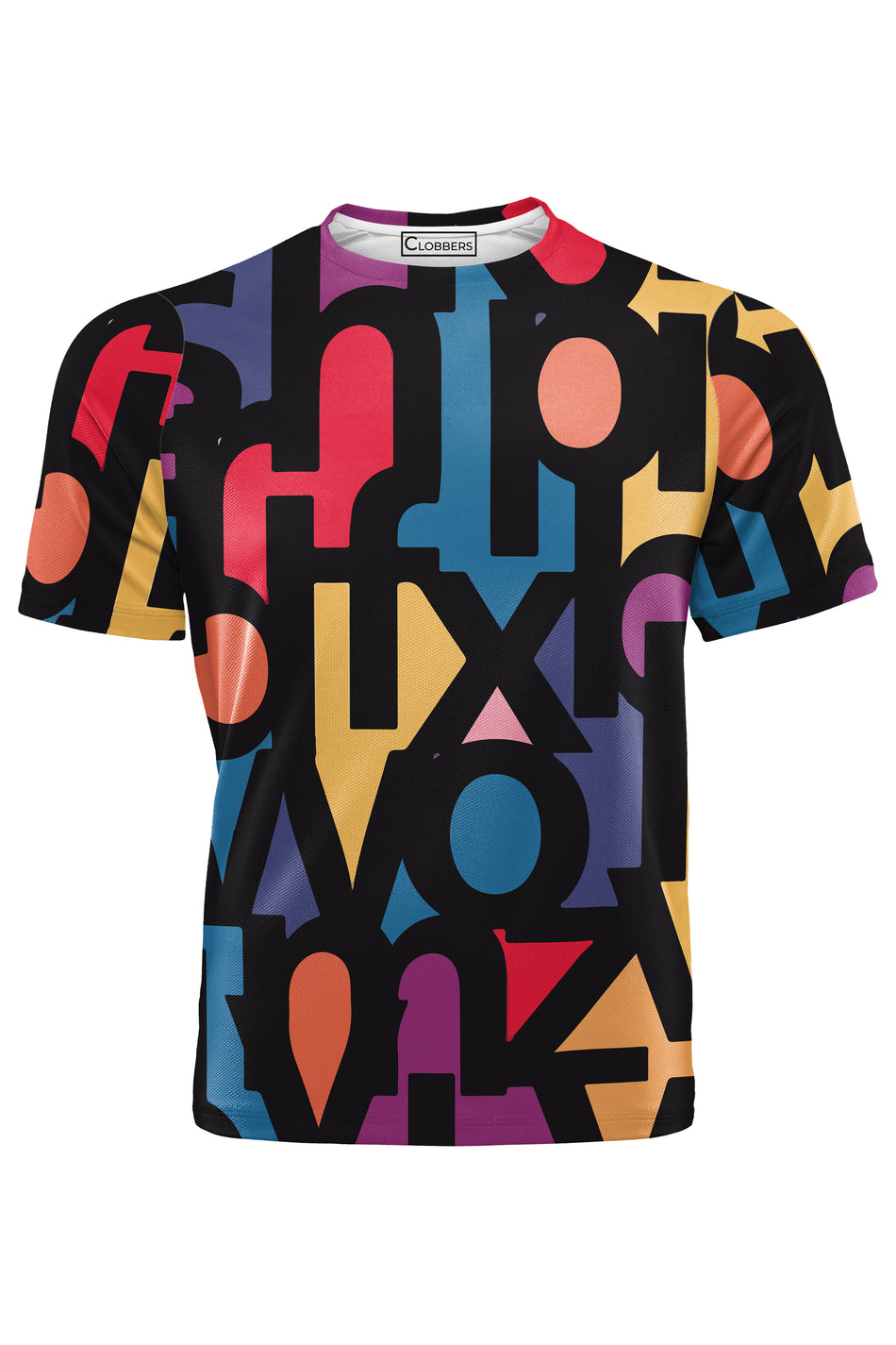 AOUT - COLORFULL ALPHABETS TSHIRT