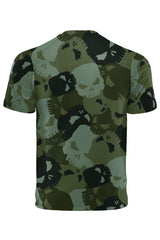 AOUT - SKULL CAMOUFLAGE TSHIRT