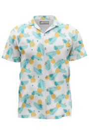 GREEN PINEAPPLE CUBAN SHIRT